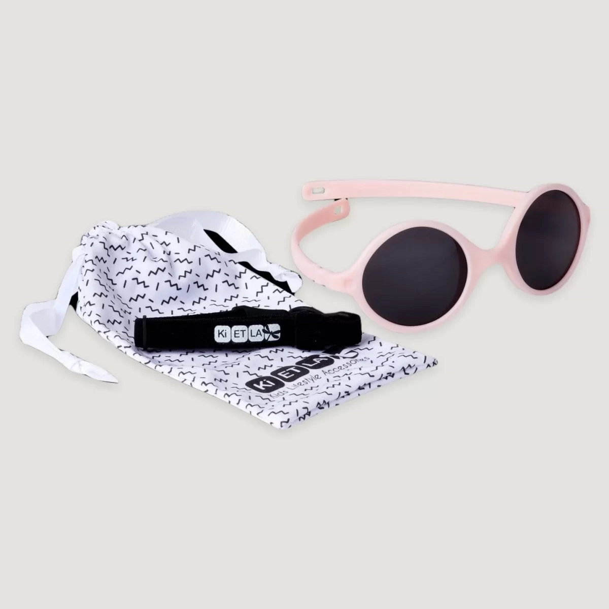 Ochelari de soare 0-12 luni - Blush - imagine 5
